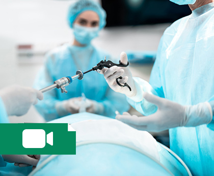 کولکتومی لاپاروسکوپی در تومور خم طحالی